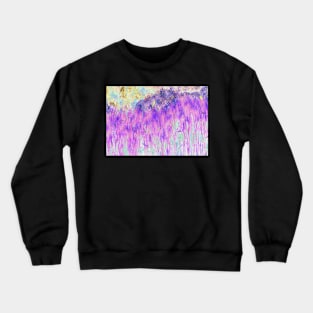 Purple Reeds 4-Available As Art Prints-Mugs,Cases,Duvets,T Shirts,Stickers,etc Crewneck Sweatshirt